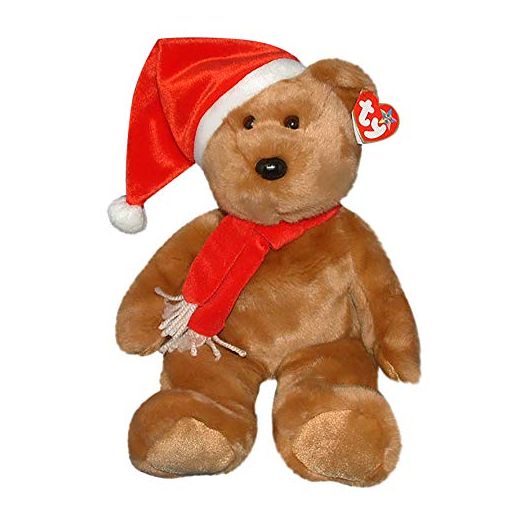 Ty Beanie Buddies 1997 Holiday Teddy Bear Plush Nokomis