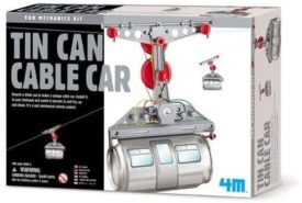 4M Mechanics Kit - Tin Can Cable Car