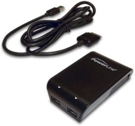 PowerLine Dual Hi-Power Adapter with 6 Foot Charge/Sync Cable for iPod/iPhone/iPad (90342)