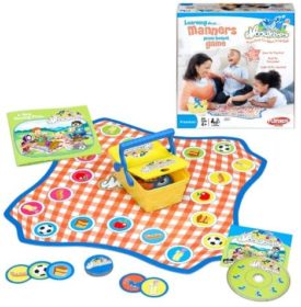 Playskool Noodleboro Picnic Basket Manners Game