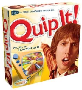 Screenlife Quip It! DVD Game