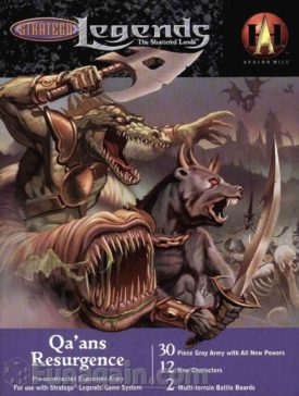 Qa'ans Resurgence Pre-constructed Expansion Army for use with Stratego Legends Game System