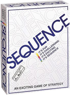 Jax Sequence - Original Sequence Game with Folding Board, Cards and Chips by Jax