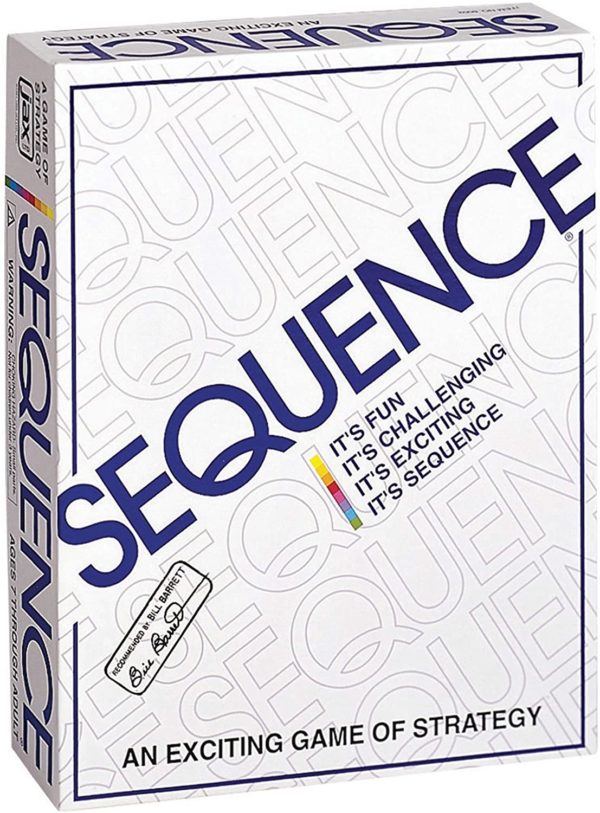 Jax Sequence - Original Sequence Game with Folding Board, Cards and Chips by Jax