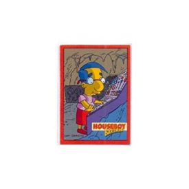 The Simpsons Skybox Bartman Trading Card Houseboy B1 [Toy]