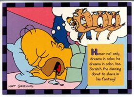 Simpsons Skybox Trading Card Smell-O-Rama #3 [Toy]