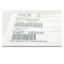 Matsusthia VCR Replacement Transistor Part No. 2SD636