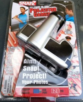 Snapz Projector Camera Photos 128 MB USB Port 5 Megapixels