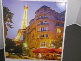 Paris France Eiffel Tower seen from Avenue Sulfren at Dawn 550 Piece PUZZLE