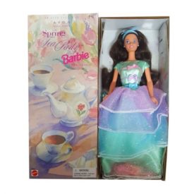 Avon Special Edition Spring Tea Party Barbie Third In Series 1997