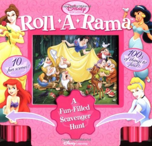 Disney Learning: Disney Princess Roll-A-Rama Board Book