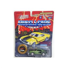 Johnny Lightning Muscle Cars 1/64 Die Cast Replica 1971 Hemi Cuda Green
