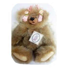 Kimbearlys Originals Gabriella Jointed Teddy Bear Angel Resin Face Plush 12