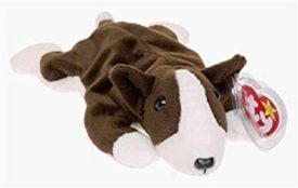 Ty Beanie Babies - Bruno the Dog - Retired