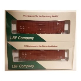 LBF Company Arizona Freight Yard Custom 50 ACF Boxcar BNSF Series 724819-724999 Set of 4