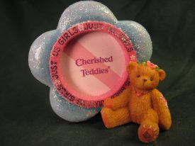Cherished Teddies "Just Us Girls" Photo Frame