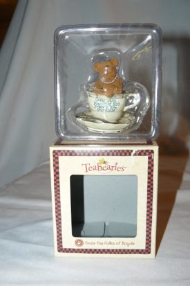 Boyds Teabearies Figurine - Gem - "Gems are Precious but Friends are Priceless"