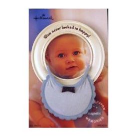 Hallmark Magnetic Refrigerator Frame: Baby Boy