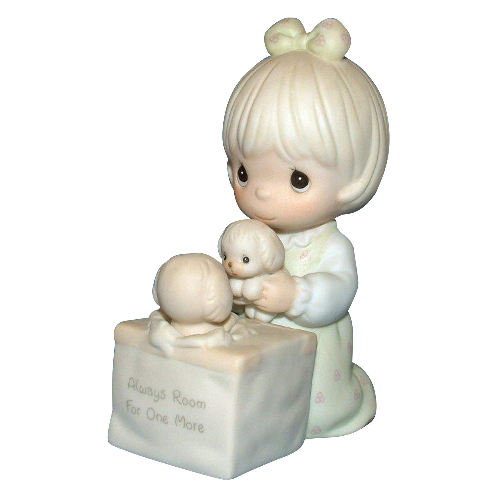 Precious Moments "Always Room for One More" Girl w/ Puppies Figurine C-0009
