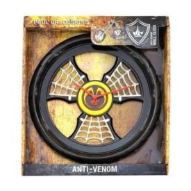 Paul Jr. Designs Anti-venom Wall Clock 12" Round w/ Quartz Accuracy