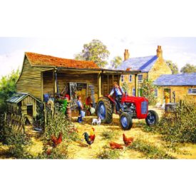 Helping Dad 300 Piece Jigsaw Puzzle by SunsOut