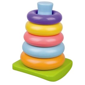 Red Box Stacking Rings (Pack of 5 pieces)
