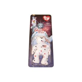 TY McDonalds Teenie Beanie - GLORY The Bear USA (1999) (5 inch)
