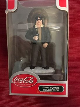 Coca Cola Town Square Collection Man Wearing a Bomber Jacket
