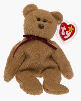 Ty Beanie Babies - Curly The Bear