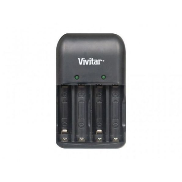 Vivitar BC-1899 Compact Battery Charger: Charges AA/AAA NIMH Batteries
