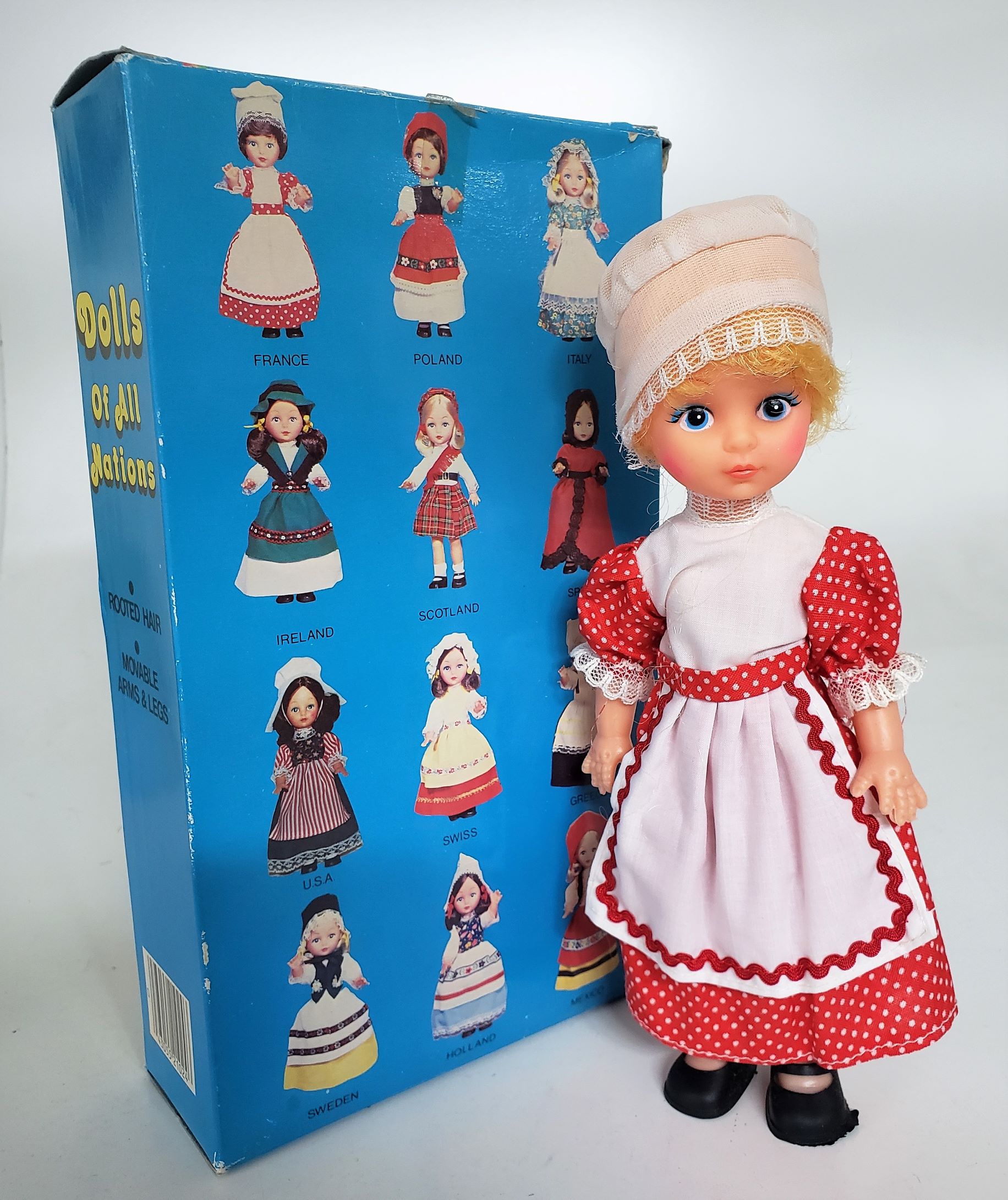 Vintage 1984 Lido Dolls of All Nations - FRANCE - Nokomis FunShop