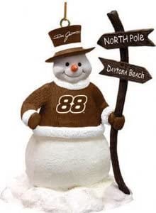 The Memory Company Dale Jarret #88 UPS Racing Snowman Ornament