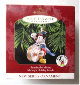 Hallmark Keepsake Ornament - Bandleader Mickey Mickeys Holiday Parade 1997 (QXD4022)