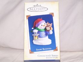 Hallmark Keepsake Ornament - SNOW BUDDIES #8 - OWL 2005 (QX2245)