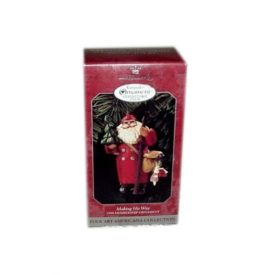 1998 Hallmark Keepsake Ornament Collectors Club making His Way QXC4523