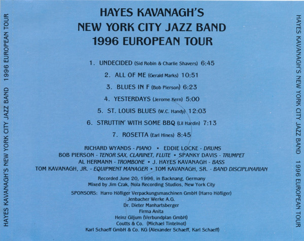 1996 European Tour (Music CD) - Image 3
