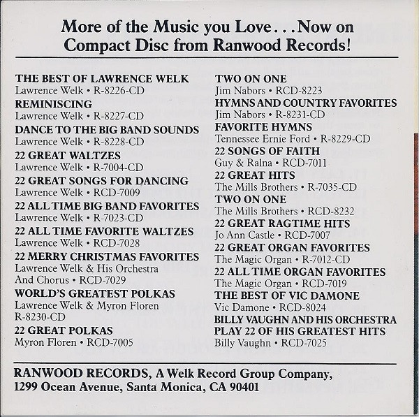 22 Great Hits (Music CD) - Image 3