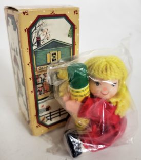 Vintage 1982 Avon Little Rag Doll with Sweet Honesty  Demistick .15 oz.