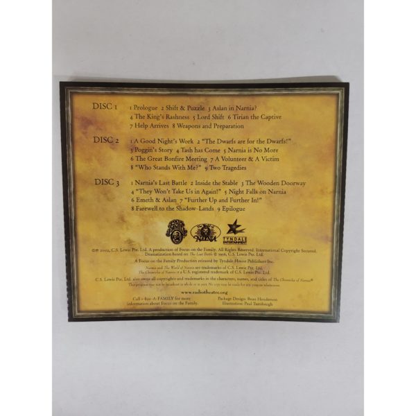 The Last Battle from The Chronicles of Narnia by C.S. Lewis (Audio CD) - Image 3