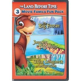 The Land Before Time VIII-X 3-Movie Family Fun Pack (The Big Freeze / Journey to Big Water / The Great Longneck Migration) (DVD)