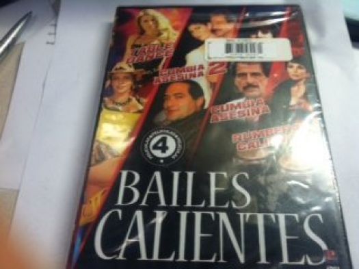 Bailes Calientes: (4 Peliculas) (DVD)