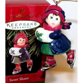 Hallmark Keepsake Ornament Sweet Skater Dated 1999