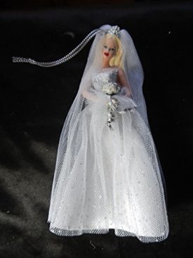 Barbie Porcelain Millennium Blonde Bride Ornament by Avon