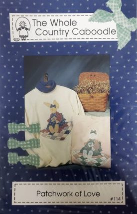 The Whole Country Caboodle Patchwork of Love Quilt Pattern #114 by Leanne Anderson