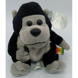 1999 Coca-Cola International RWANDA - RILLY the GORILLA Bean Bag Plush 5.5"