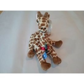 1999 Coca-Cola International SOMALIA - RIFRAFF The GIRAFFE Bean Bag Plush 5.5"