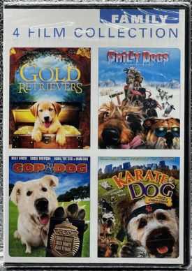4 Movies: The Gold Retrievers - Chilly Dogs - Cop Dog - Karate Dog (DVD)
