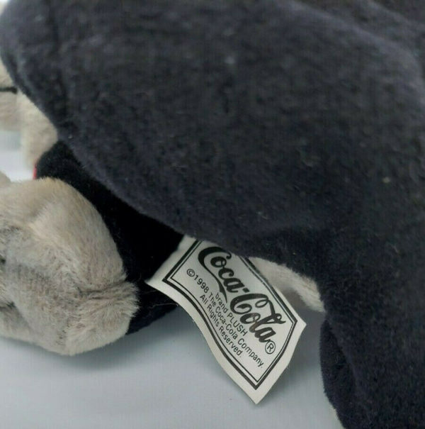 1999 Coca-Cola International RWANDA - RILLY the GORILLA Bean Bag Plush 5.5" - Image 6