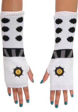 Elope Inc Doctor Who Dalek Arm Warmers, White
