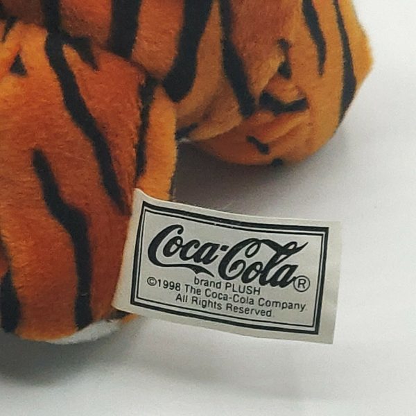 1999 Coca-Cola International INDIA - CURRY The TIGER Bean Bag Plush 5.5" - Image 5